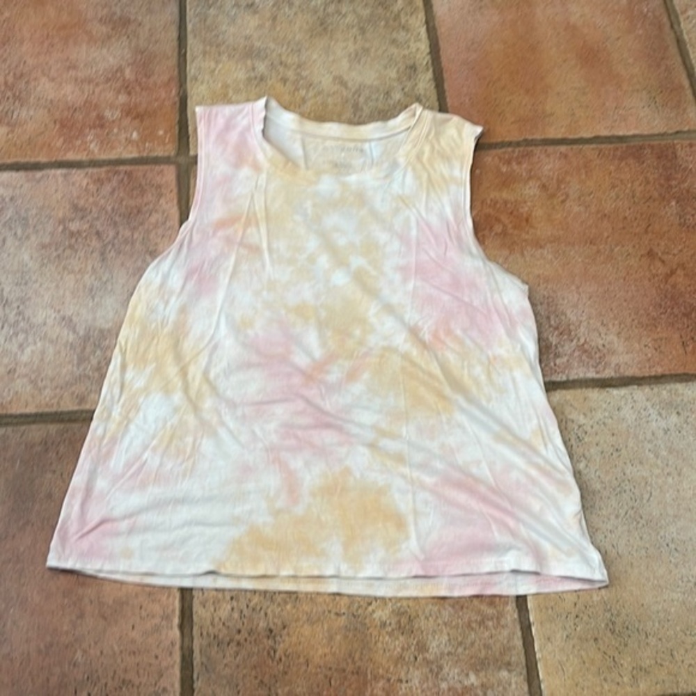 Carbon38 tie dye muscle tank